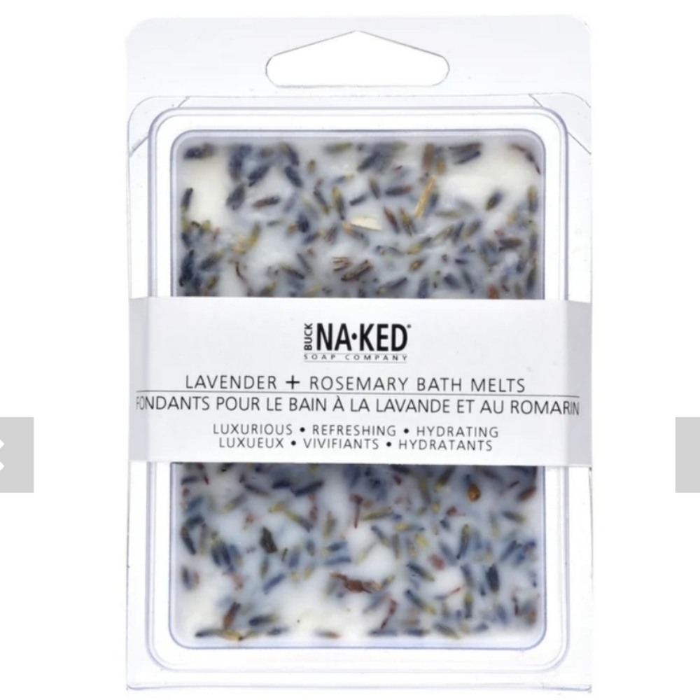 Lavender and Rosemary bath melts